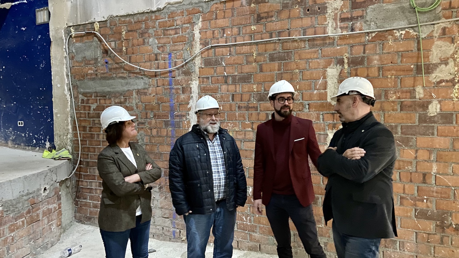 El director de Serveis Territorials de la Generalitat visita les obres de remodelació del Centre Cultural