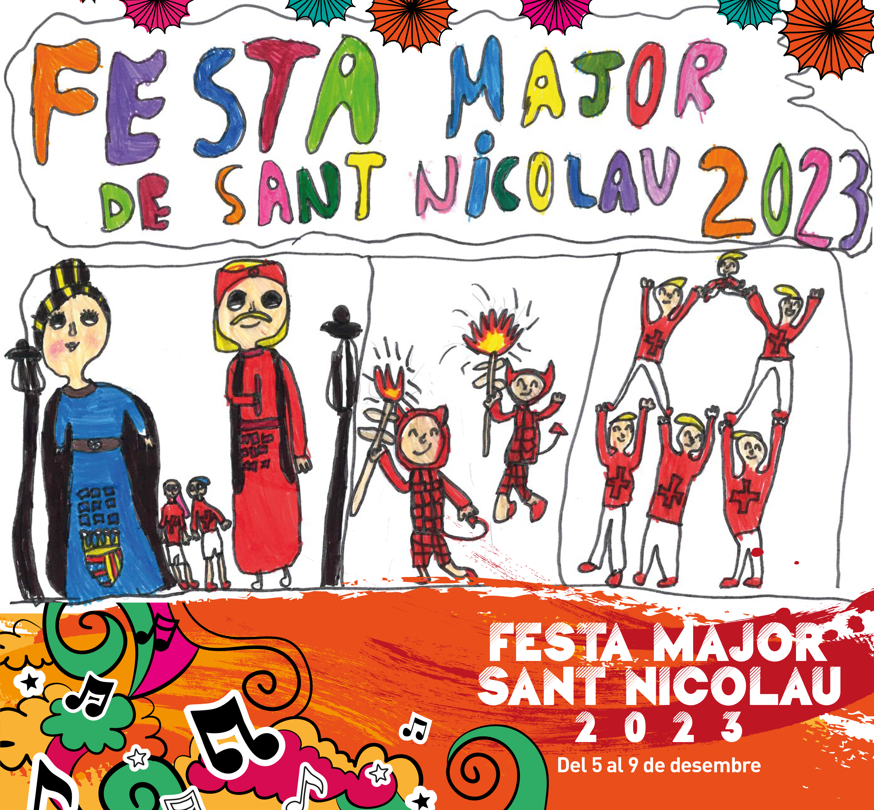 Festa major Sant Nicolau: 28è Cros