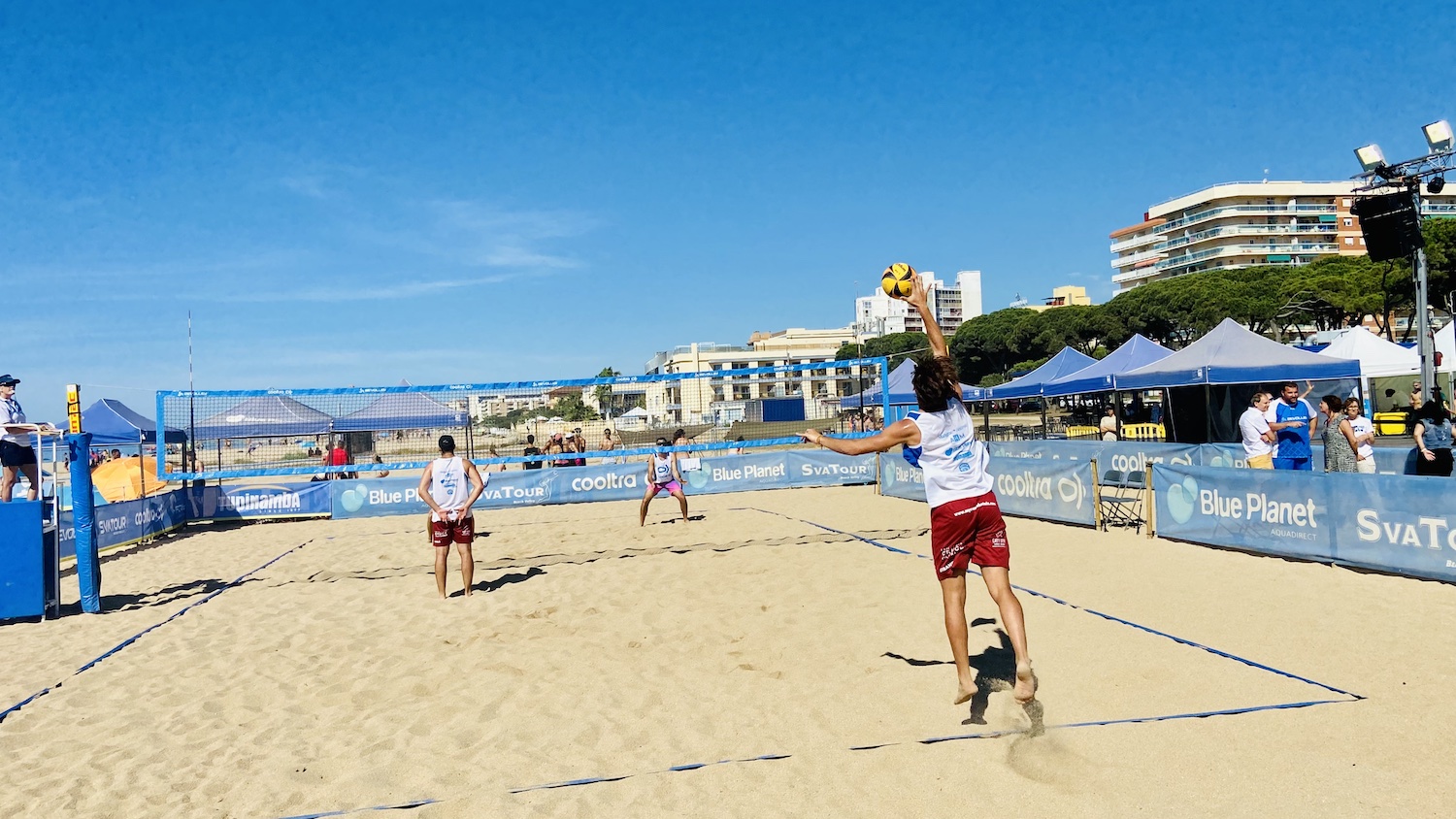 Malgrat acull aquest cap de setmana el circuit de vòlei platja amb 300 parelles inscrites