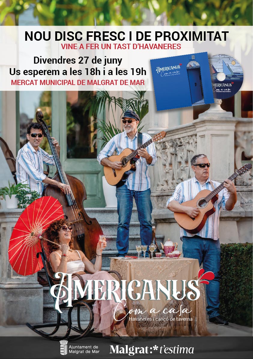 Presentació del nou disc del grup d'havaneres Americanus