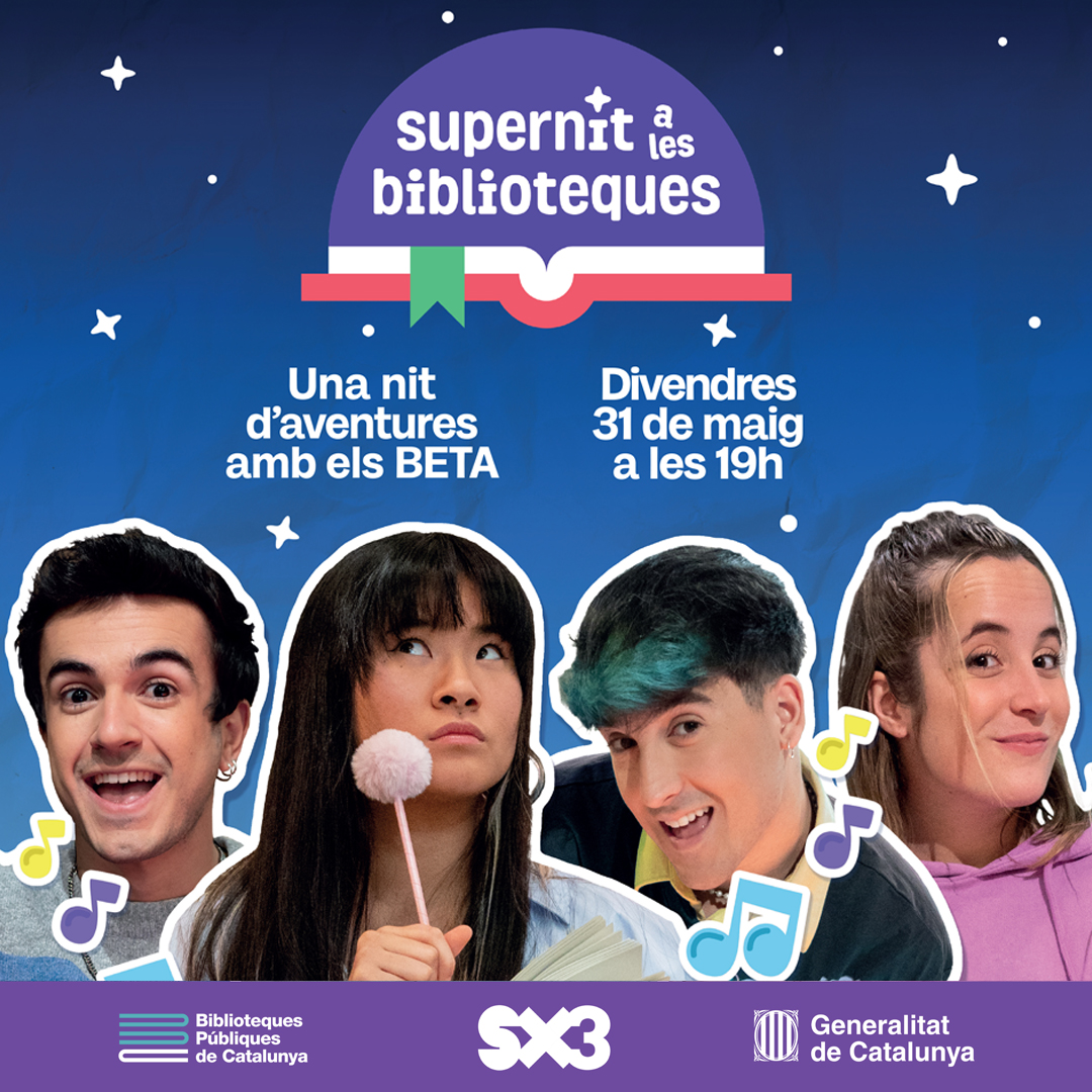 Supernit a les biblioteques