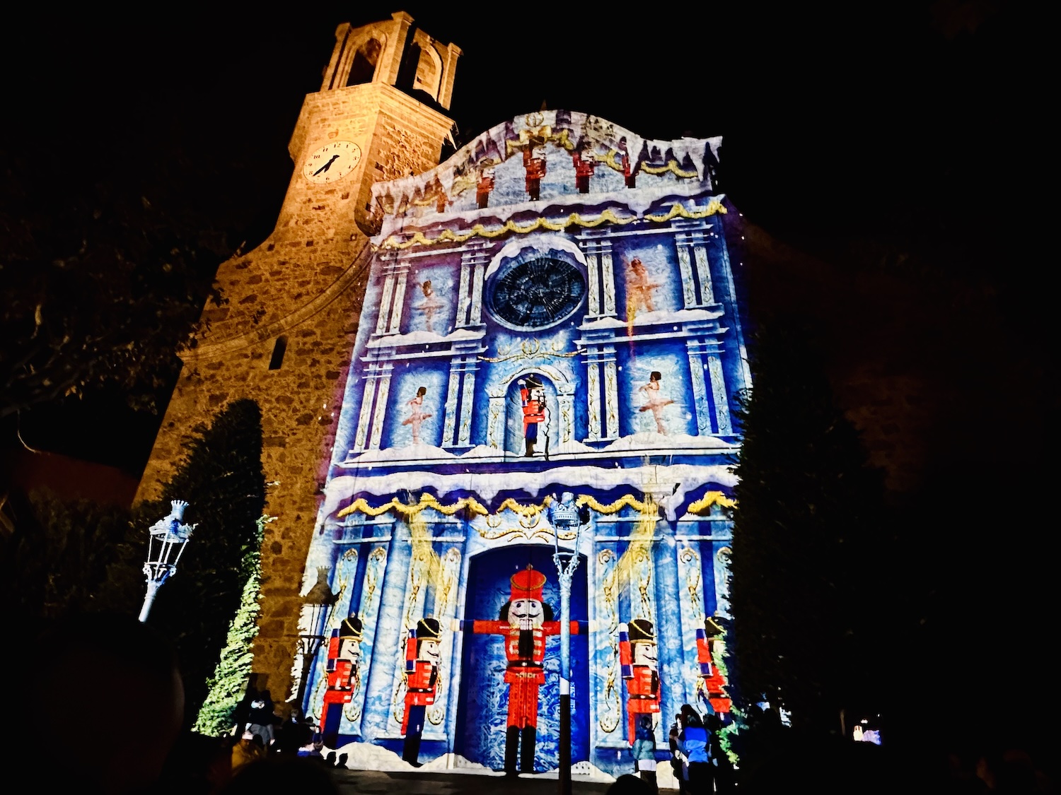 Encesa de llums de Nadal: Vídeomapping