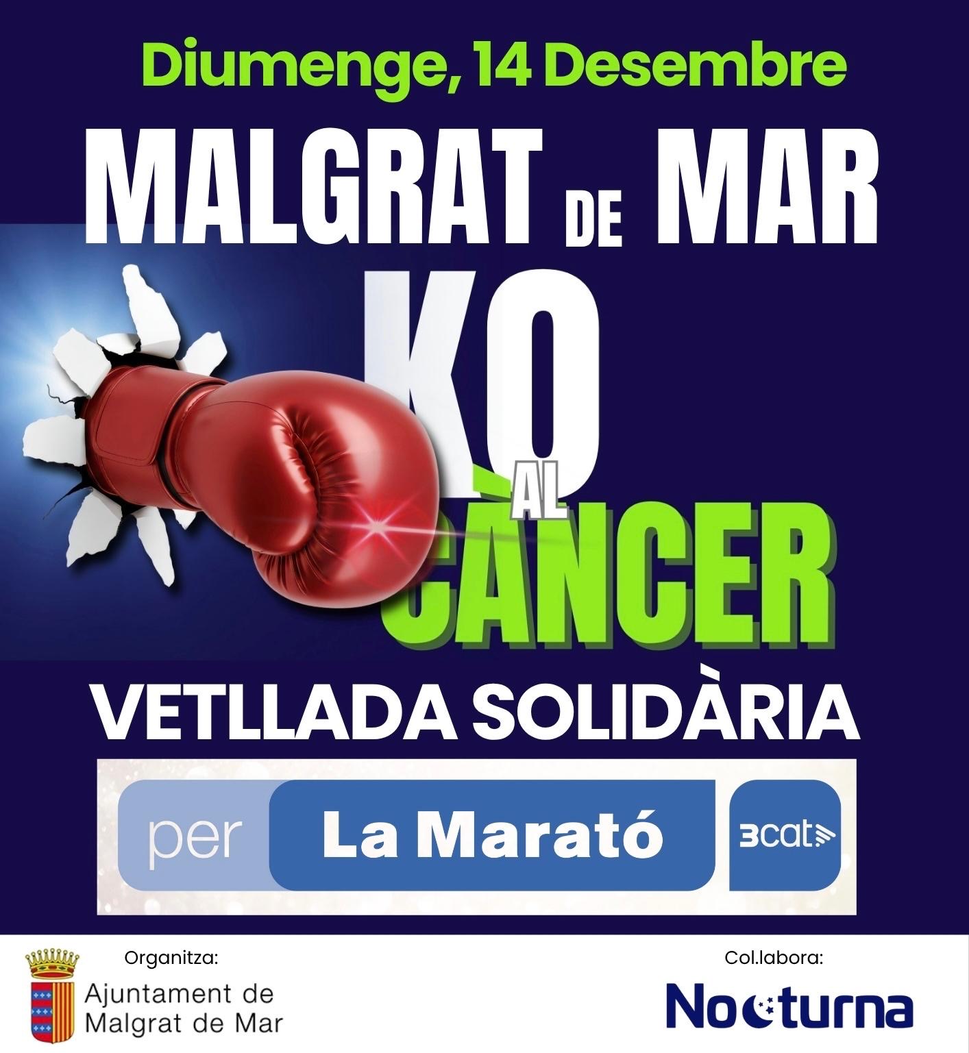 Vetllada Solidària per La Marató 