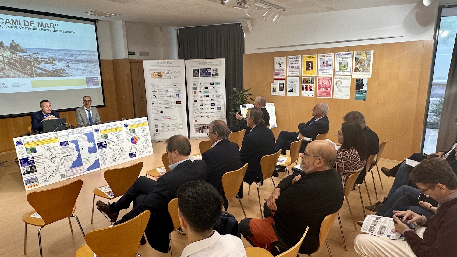 El projecte Camí de Mar preveu acabar a l'Església de Sant Nicolau i fa protagonistes Zenòbia Camprubí i Ramon Turró