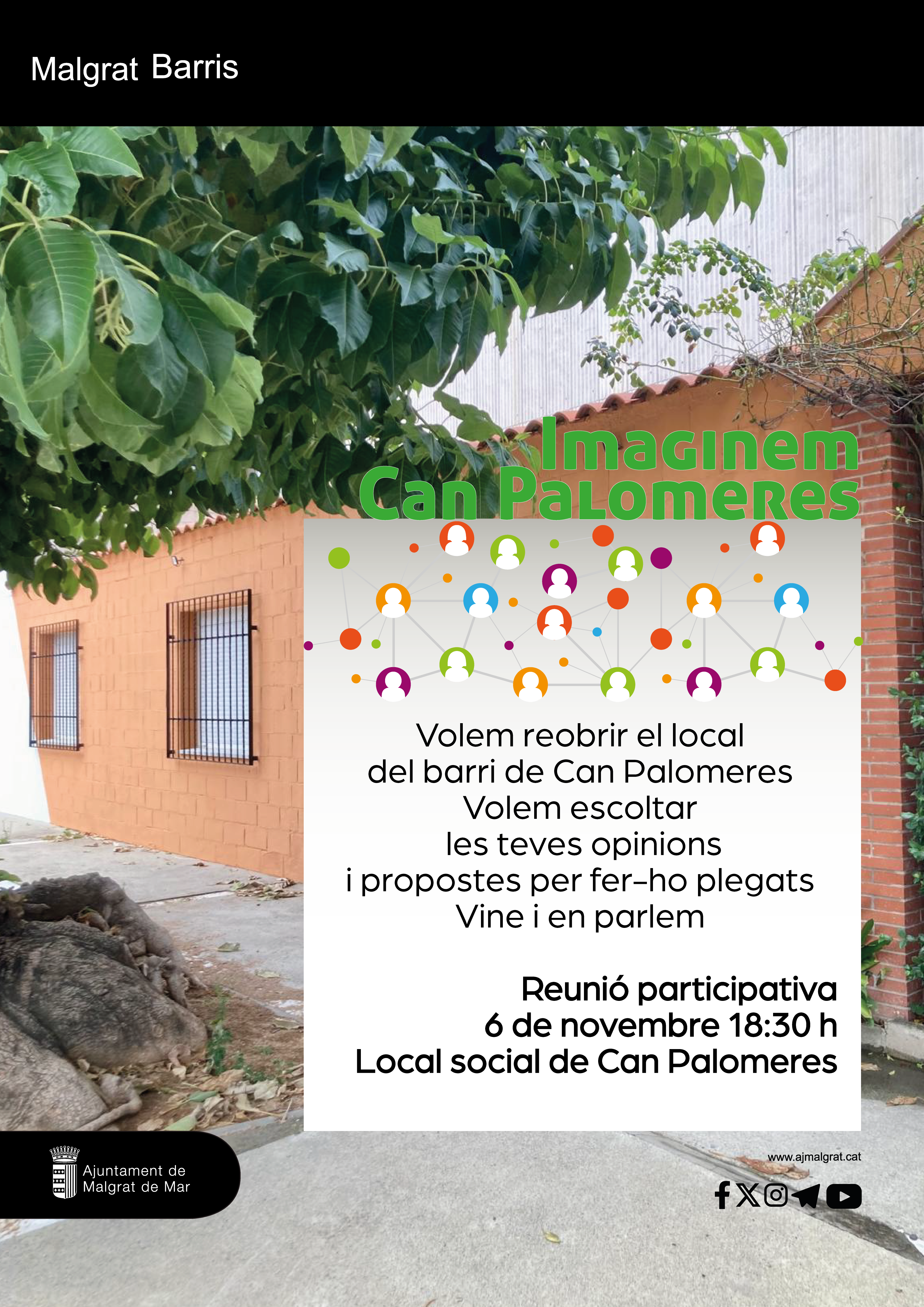 Reunió participativa barri de Can Palomeres