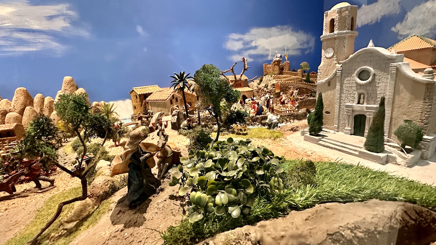 Inauguració del pessebre de la biblioteca 