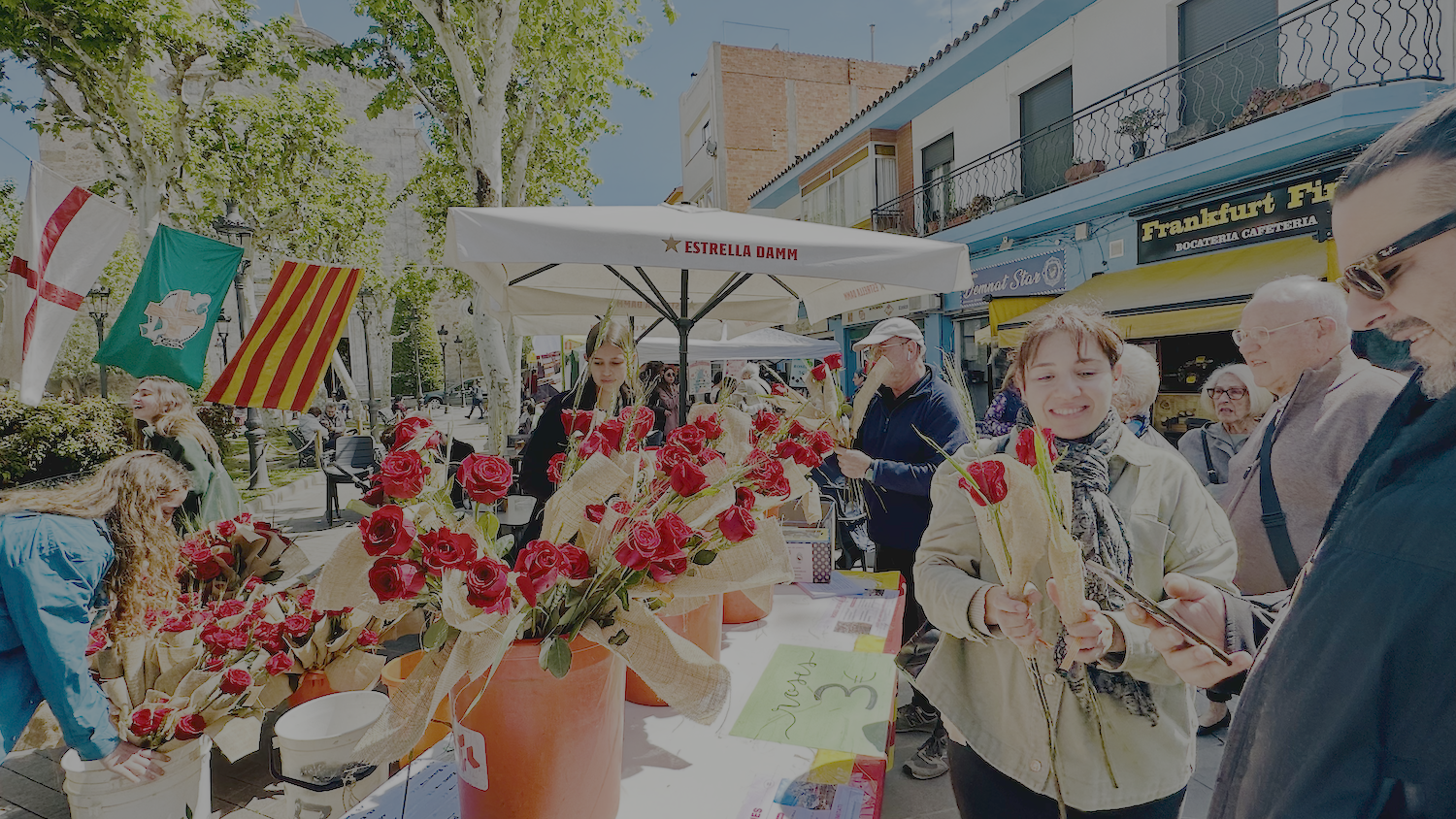 MalgrART: Parades de llibres i roses 